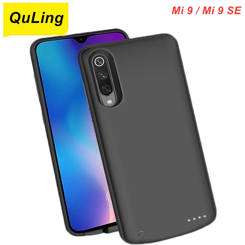 QuLing 6500 мАч для Xiaomi Mi 9 чехол аккумулятора SE зарядное устройство