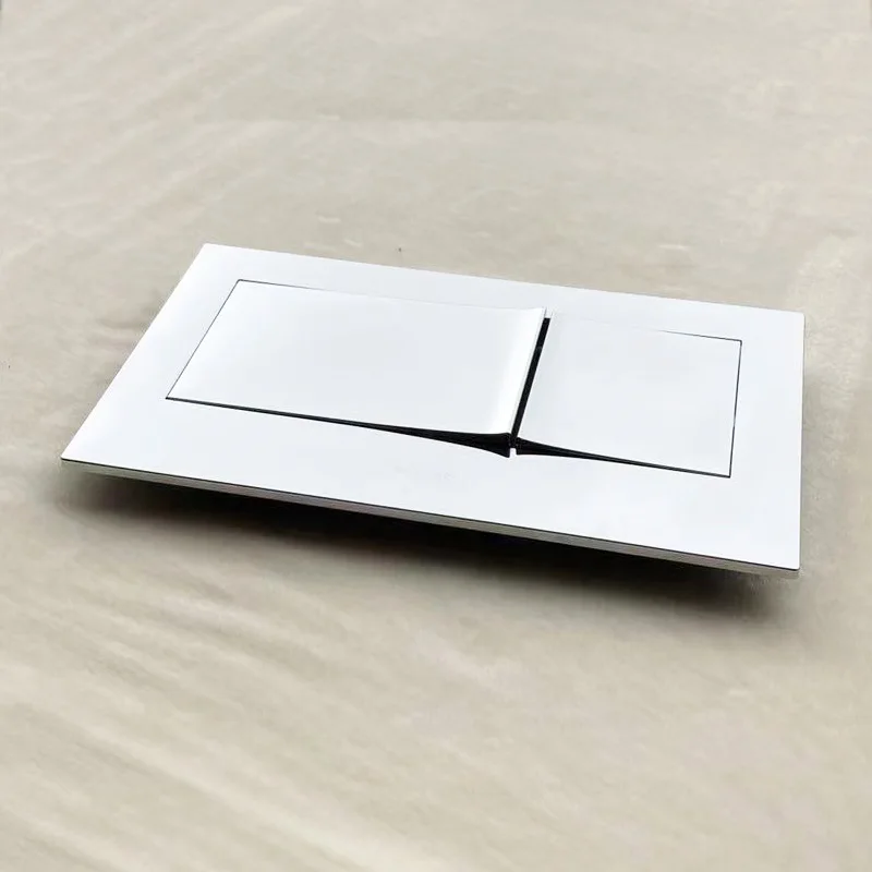 Туалет в стену скрытый резервуар для воды механическая панель с двойным прессом