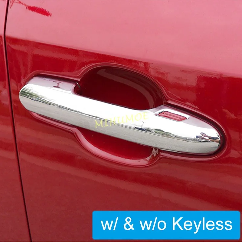 

Chrome Door Handle Cover Trims For 2019+ Toyota RAV4 Highlander Kluger Suzuki Across Accessories