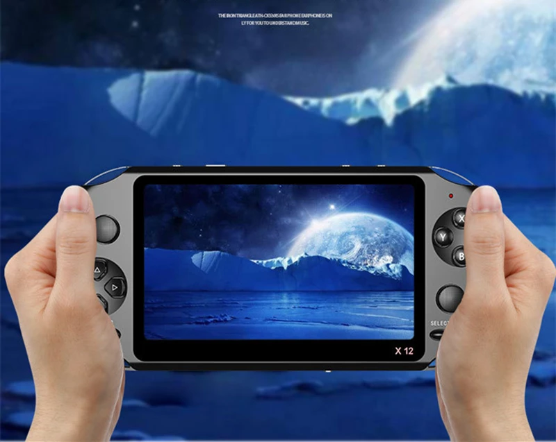 X12 игровые видеоигры портативная игровая консоль для PSP ретро двойной джойстик 5 1