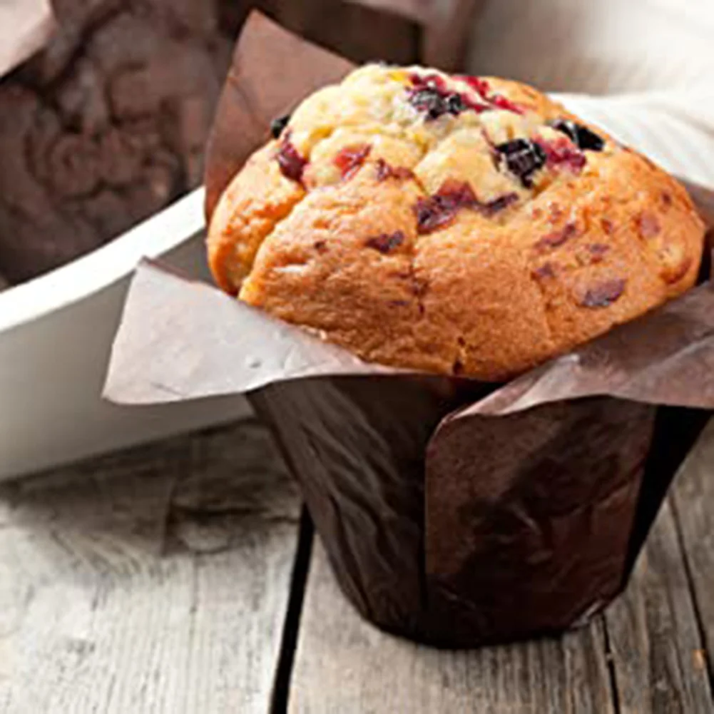 200 шт. пламени Форма выпечки в виде пирожного чашке с вкладышем