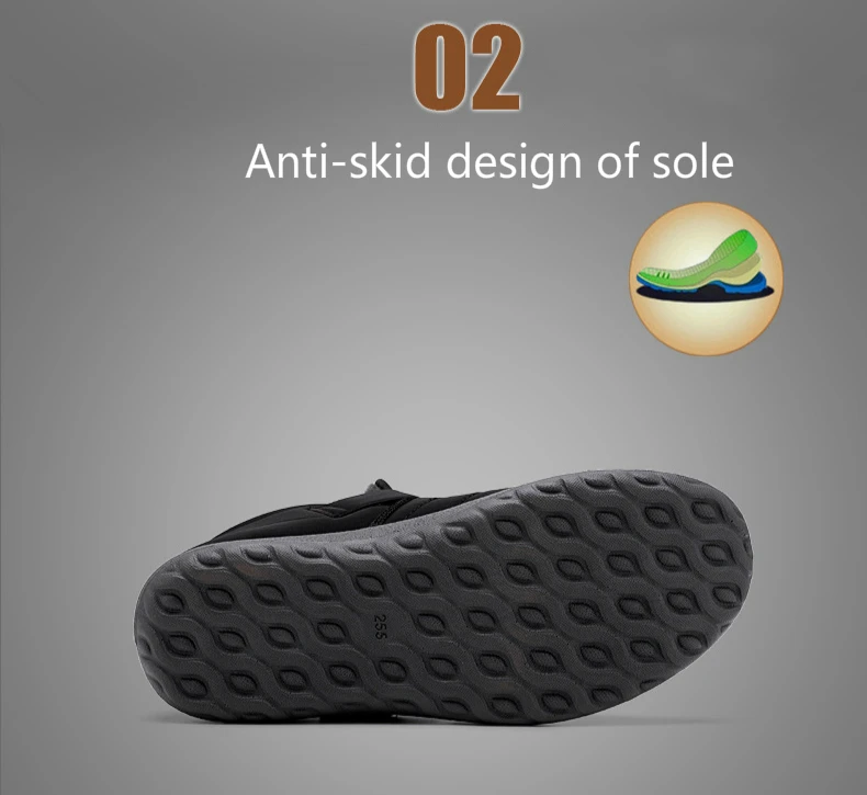 Promotion New Winter Women Shoes Snow Boots Unisex Fashion Plush Warm Waterproof Non-slip Booties Woman Low-cut Casual Shoes
