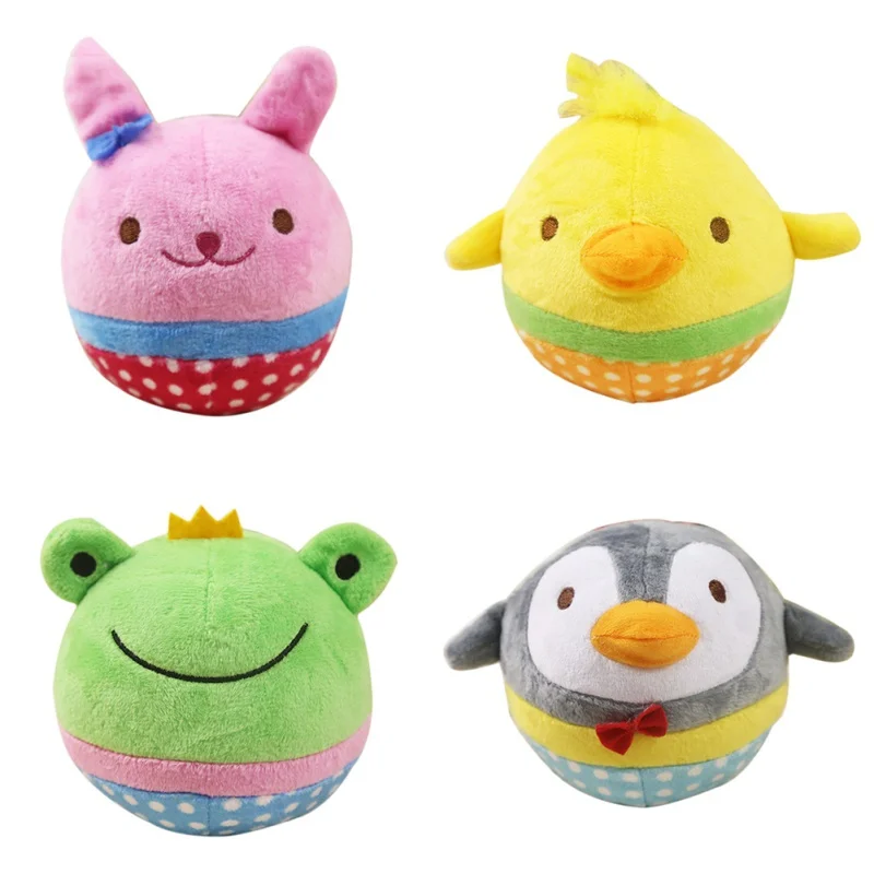 

Игрушки для собак игрушки пищащие, милая собачка, устойчивая к укусам, обучающая игрушка для жевания щенками, мягкая плюшевая игрушка для чи...