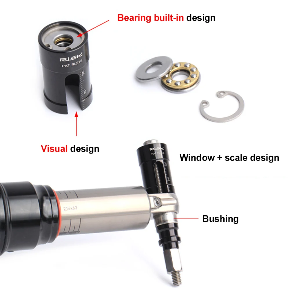 Mountain Bicycle Rear Shocks Repair Tools MTB Bike Shock Absorber Bushing Install/Removal Tool Kit For FOX Rockshox CCDB DU | Спорт и