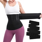 Обновленный тренажер для талии для женщин, бандаж для живота, обтягивающие талии, триммер для тренировок в талии, для спортзала, поддержка спины