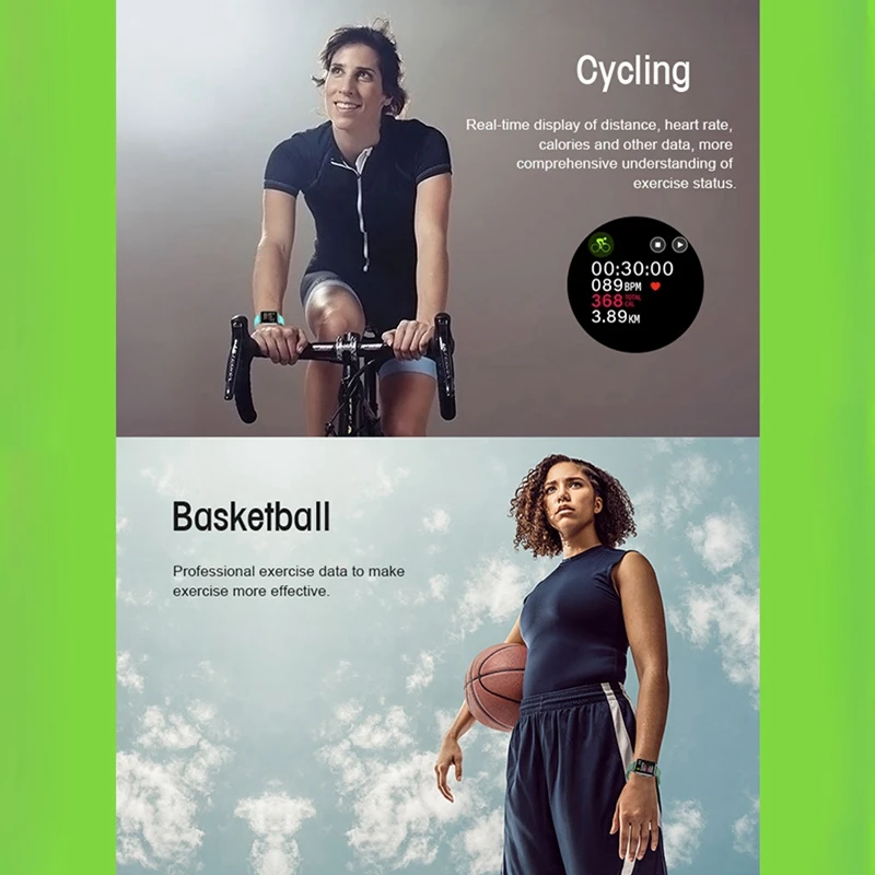 

P22 Smart Watch Waterproof Sport Tracker Message Reminder Bluetooth