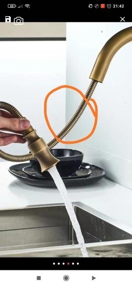 

pipe for kitchen faucet