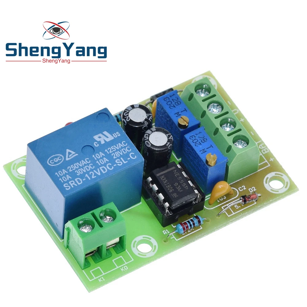 ShengYang XH-M601 контроль зарядки аккумулятора 12 В интеллектуальное зарядное устройство Панель управления питанием автоматическая зарядка питания