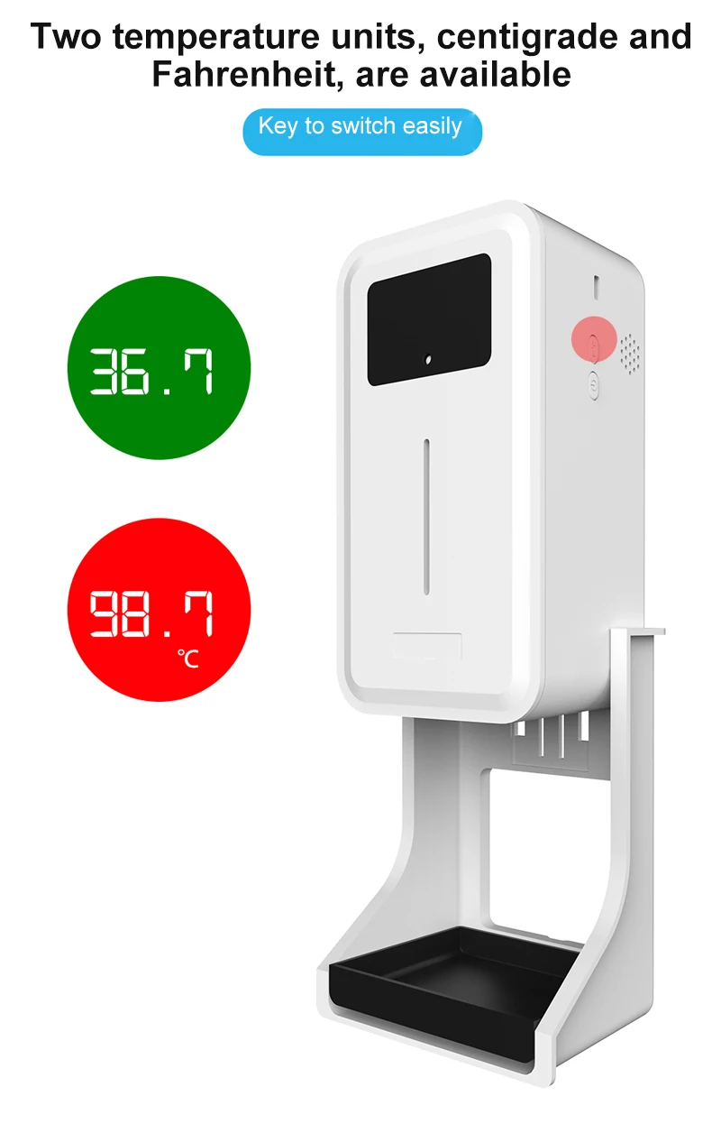 

Hand Washing Liquid Soap Dispenser Of Integrated Machine Of Induction Temperature Measurement And Disinfection K9 Rehabor A