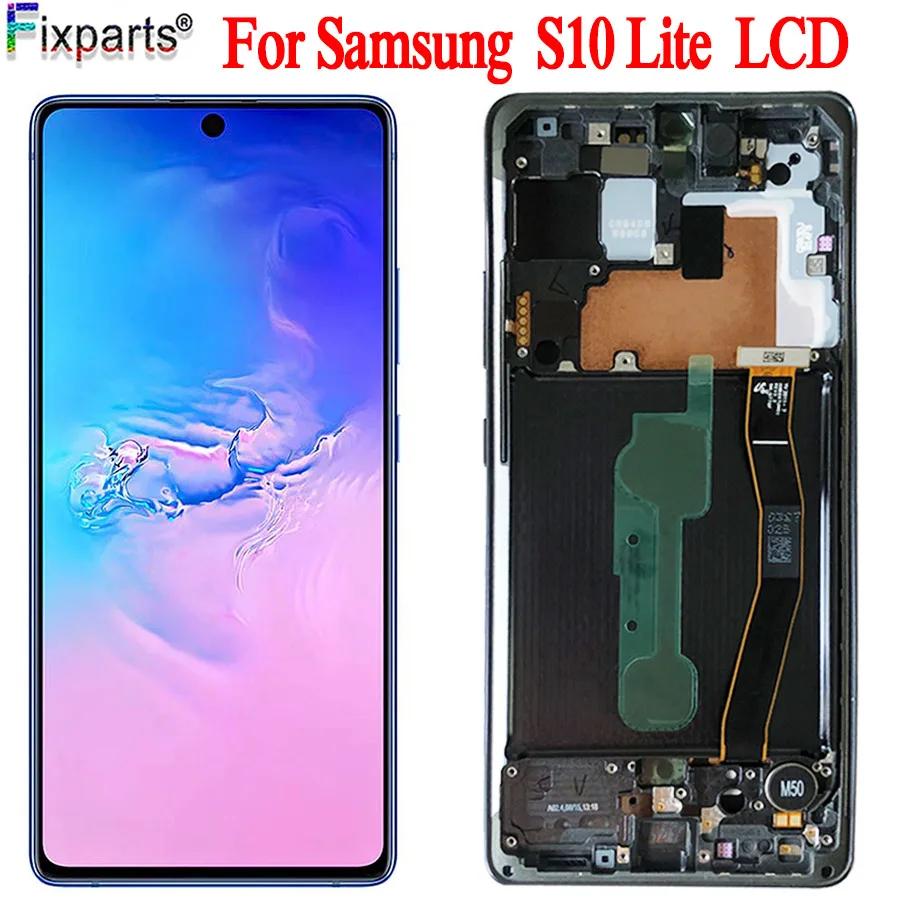 

6.7"Amoled For Samsung S10 Lite LCD Display Touch Screen Digitizer Assembly For Samsung G770 G770F G770F/DS G770F/DSM LCD