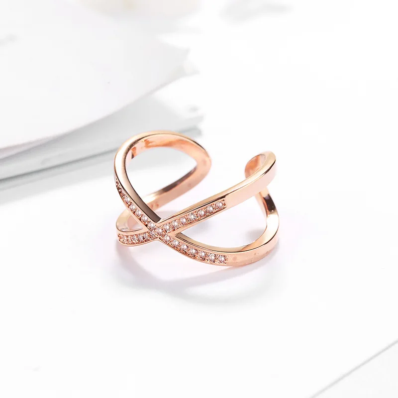 

925 Sterling Silver Jewlery Cross Ring for Women Silver 925 Jewelry Womens Rings Resizable