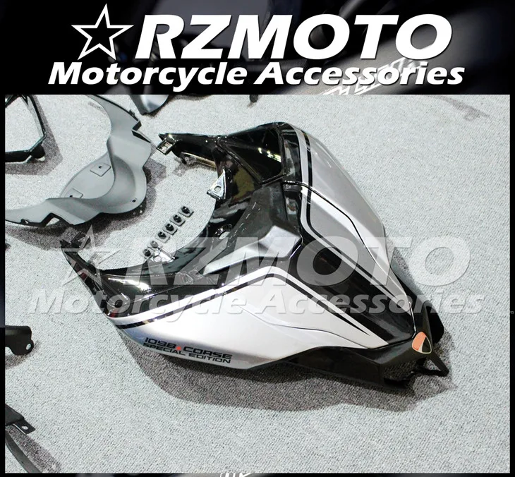 

Injection molding New ABS Motorcycle Fairing Kit Fit for Ducati 848 evo 1098 1198 2007 2008 2009 2010 2011 2012 Black Gray