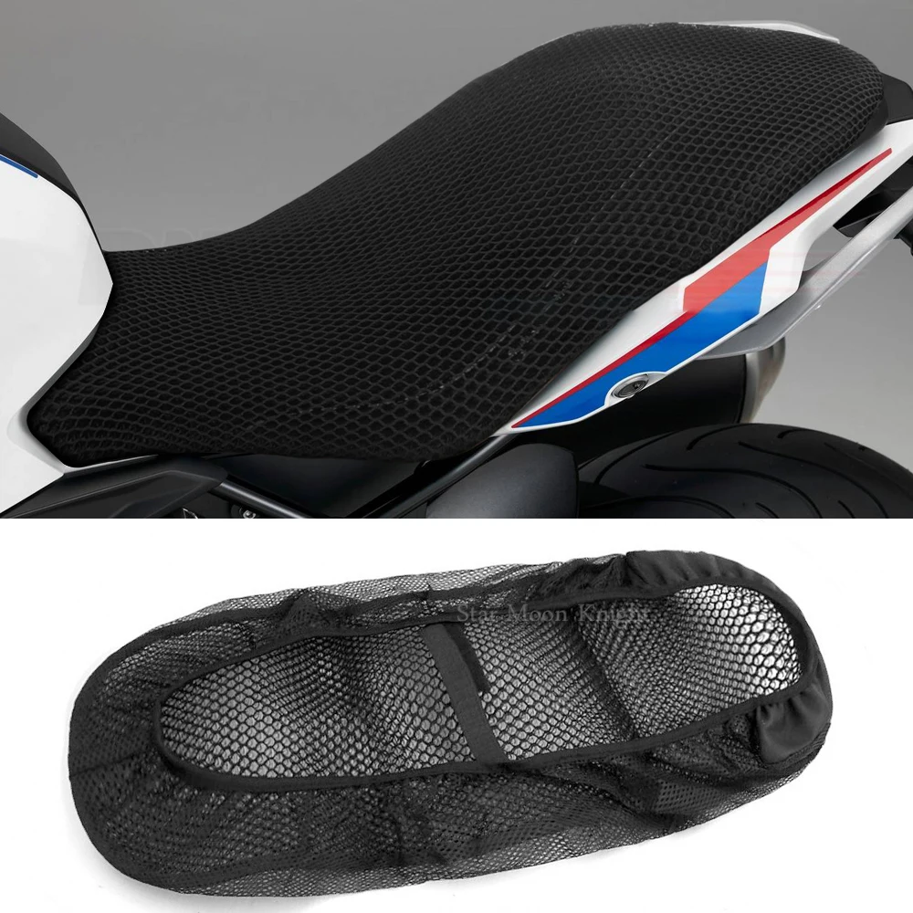 

Motorcycle Accessories Anti-Slip 3D Mesh Fabric Seat Cover Breathable Waterproof Cushion For BMW G310GS G310R G 310 G310 GS R
