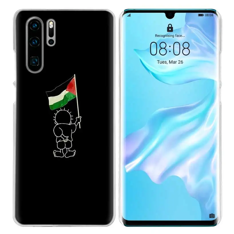 04 Жесткий ПК чехол для huawei P30 P20 P10 mate 30 20 10 Nova 5 5i Pro Lite P Smart Z Plus палестинский флаг - Цвет: 04
