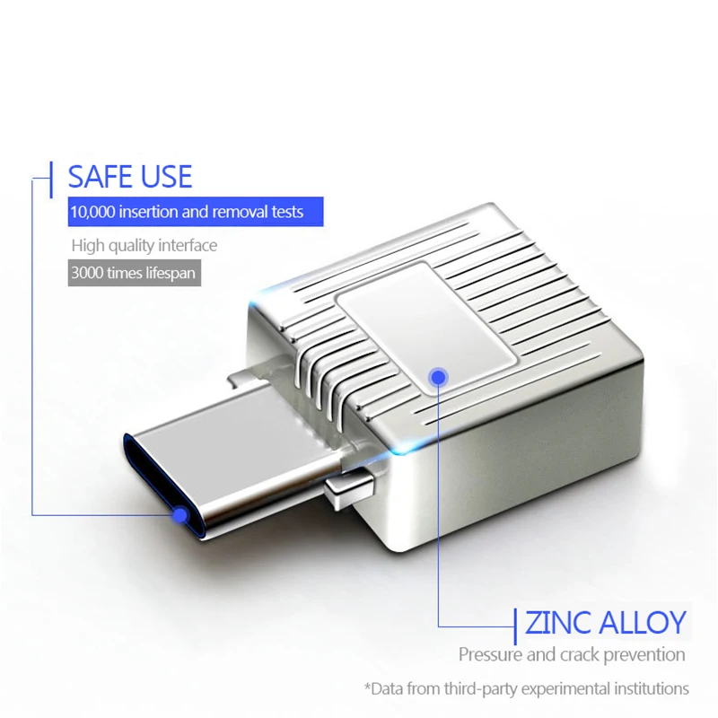 USB адаптер гинзли с Type C на 3 0 Thunderbolt OTG кабель для Macbook pro Air Samsung кабель|Адаптеры карт