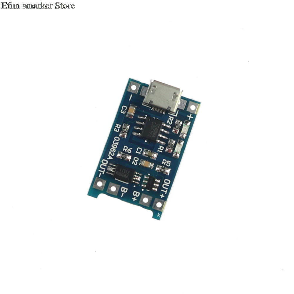 5 шт. KJ276 Micro USB в 1A 18650 TP4056 модуль зарядного устройства литиевой батареи зарядная