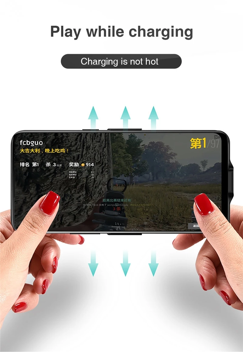 Тонкий чехол для зарядного устройства для Oneplus 7 T, внешний аккумулятор, запасная задняя крышка для One Plus 7T Pro 1+ 7 T, задняя крышка с зажимом для аккумулятора, чехол для телефона s