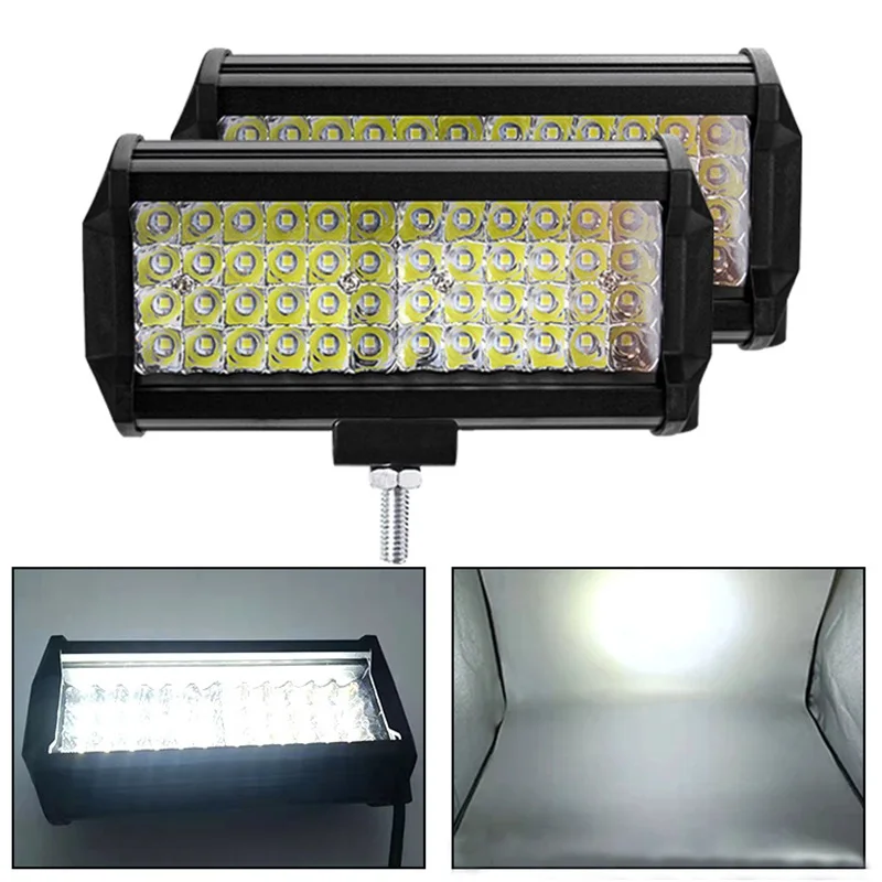 

144W LED Fog Light for Car SUV Truck ATV Spotlight Flood Beam LED Work Light Bar Off Road Driving Fog Lamp Car Headlight