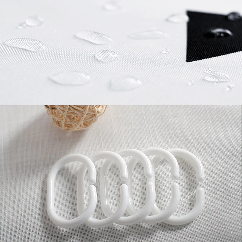 Скандинавская занавеска для душа Геометрическая Розовая Занавеска ванны ванной