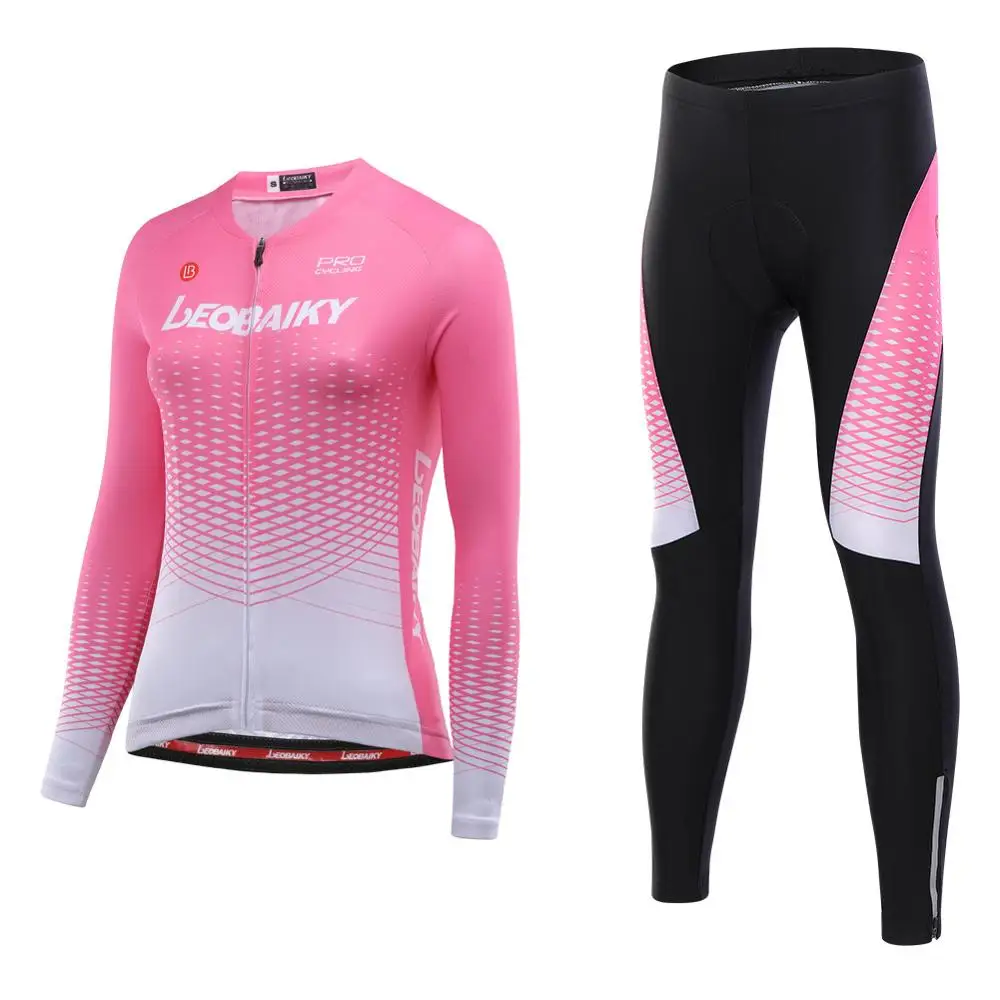 

Комплект одежды для велоспорта, женский, с длинным рукавом