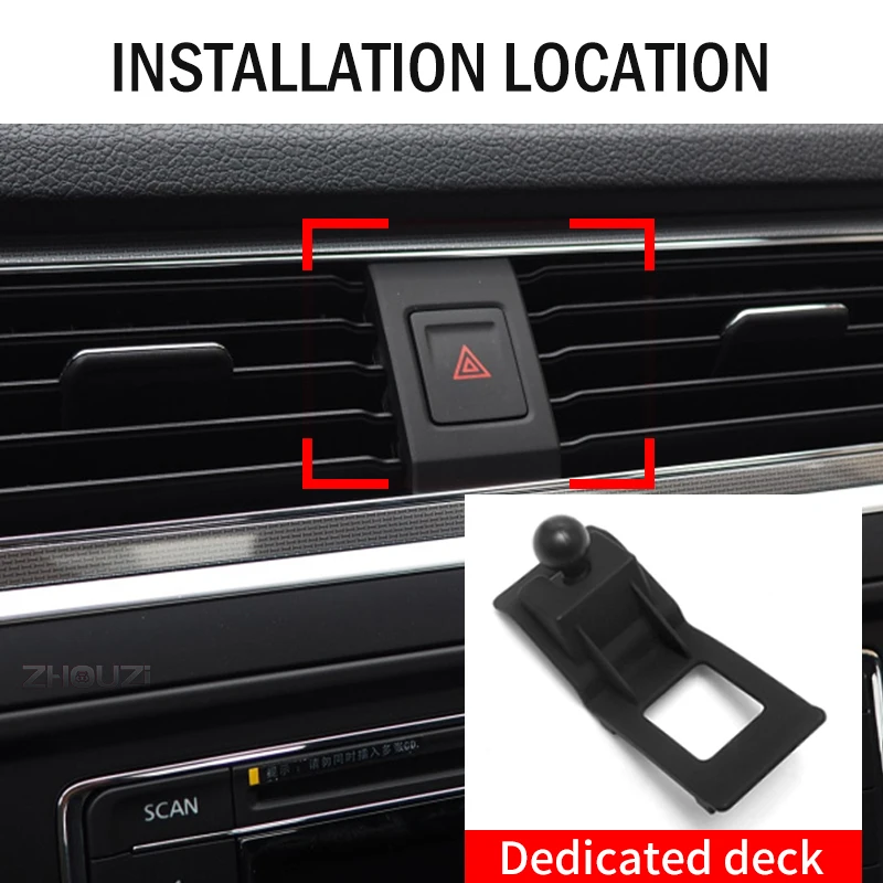 Автомобильный мобильный телефон держатель устанавливаемое на вентиляционное