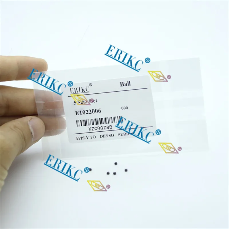 ERIKC высококачественный шаровой клапан для инжектора с общей топливной