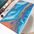 Персонализированный тканевый коврик для компьютера, Настольный коврик для офиса, цветной коврик для мыши с масляной живописью, XXL, резиновый коврик для компьютерного стола