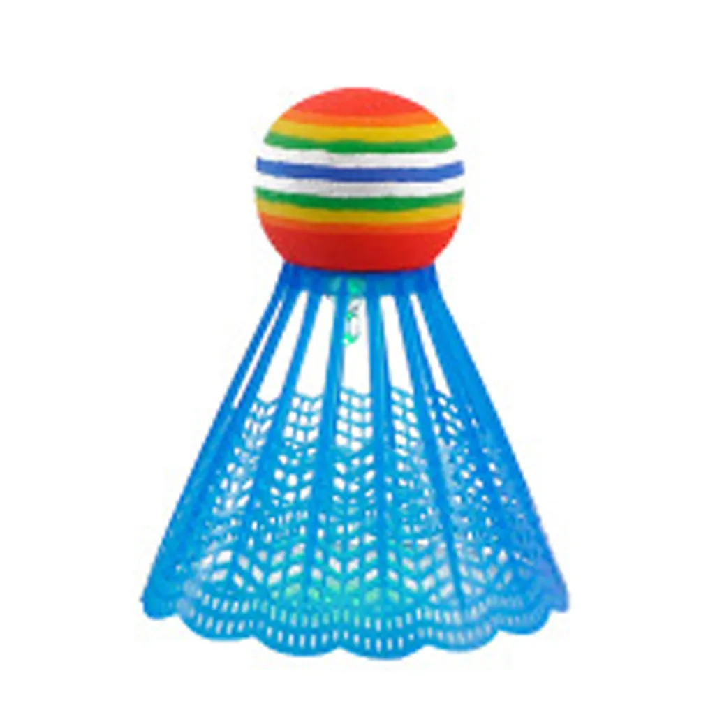 1/4/6 шт. разноцветные СВЕТОДИОДНЫЕ светящиеся пластиковые Бадминтон для улицы