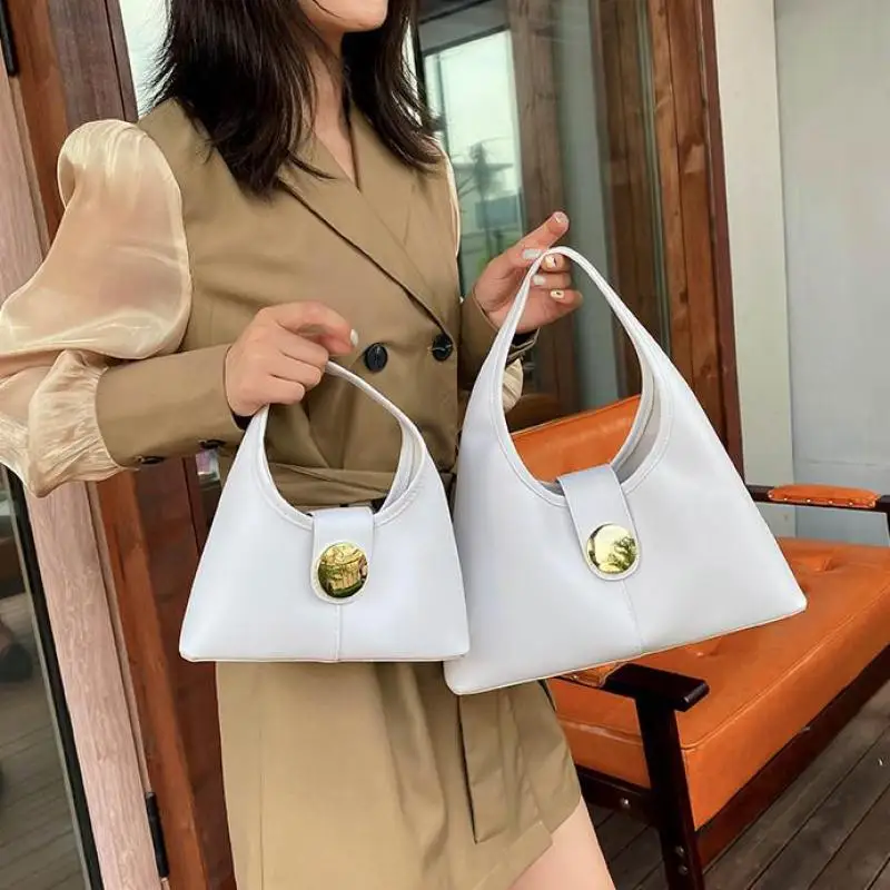 

Women Bags Women Handbag Vintage Pu Leather Shoulder Bags 2021 New Fashion Mini Women Handbag Black White Pu Leather