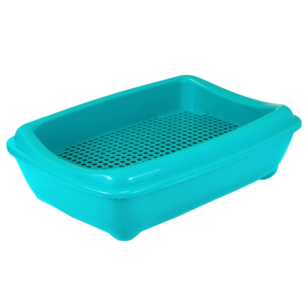 Туалет лоток для кошек с рамкой-сеткой PetTails глубокий (под наполнитель) 43*30*12см |