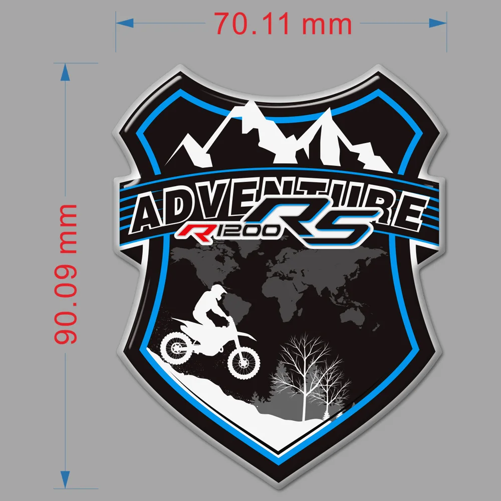 

Trunk Case For BMW R1200RS R1200 RS Motorcycle Stickers Side Panel Protector Fairing Decals Emblem Tank Pad Accessory 2018 2017