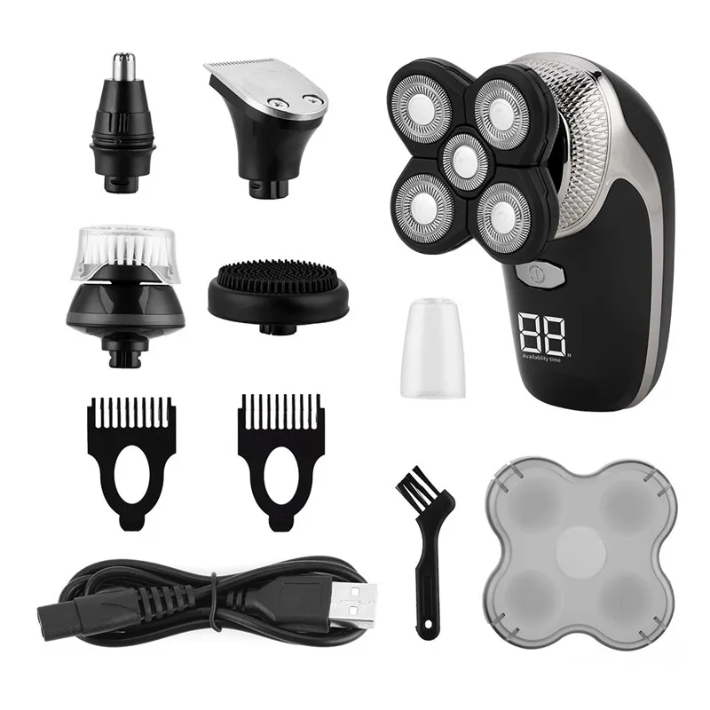 

Enchen Electric Shaver Men's Razor Beard Trimmer shaver for men 3 blades portable beard trimmer cutting machine for sideburns 5