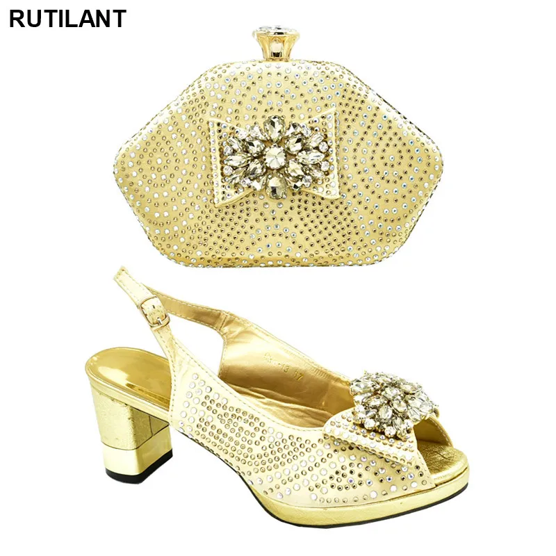 Новые свадебные туфли Вечерние и сумочка в африканском стиле для невесты