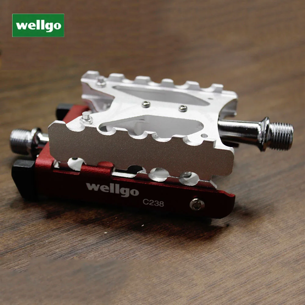 Велотренажер Wellgo C238 педали из алюминиевого сплава с герметичным подшипником