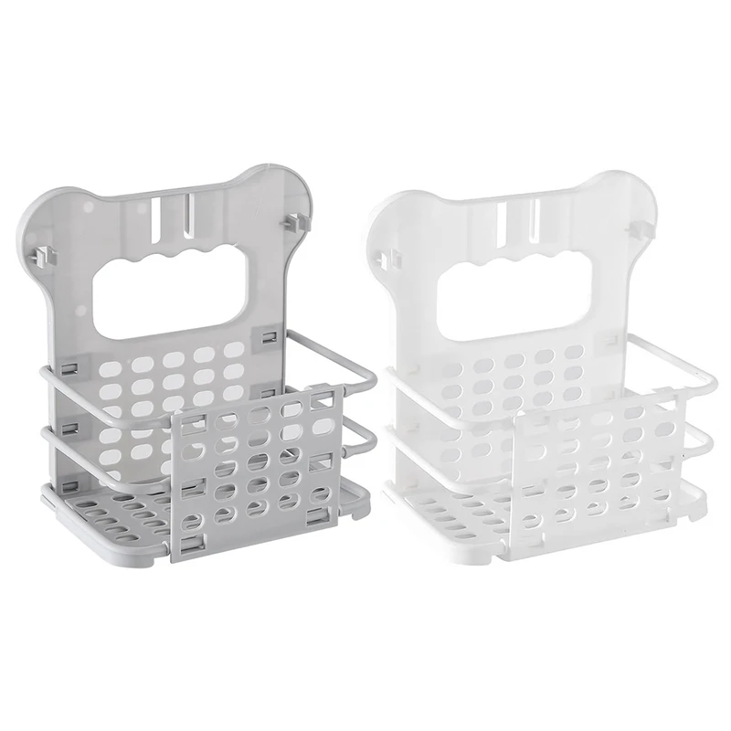

3Pcs Wall-Mounted Bathroom Organizer Shelves Collapsible Organizer Shelves Kitchen Bathroom Accessories