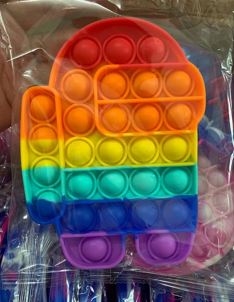 

Among in Us Antistress Fidget Toy Push Bubble Sensory Toys Adult Child Funny Anti-Stress Push It Fidget Stress Relief Toys