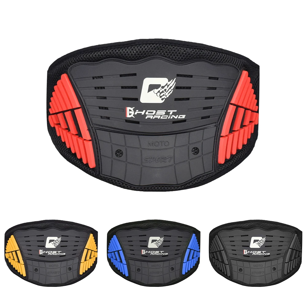 

1pcs Motorcycle Racing Waist Support Kidney Belt Sports Safety Protective Breathable High Elastic Adjustable Gear Protector