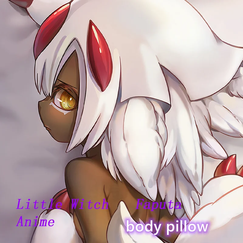 Двусторонняя наволочка для подушки Dakimakura Anime Faputa (сделано в Бездне) | Дом и сад