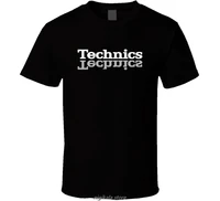 technics t shirt dj 1200 turntable music house techno electronic hip hop new hot summer mens t shirt fashion