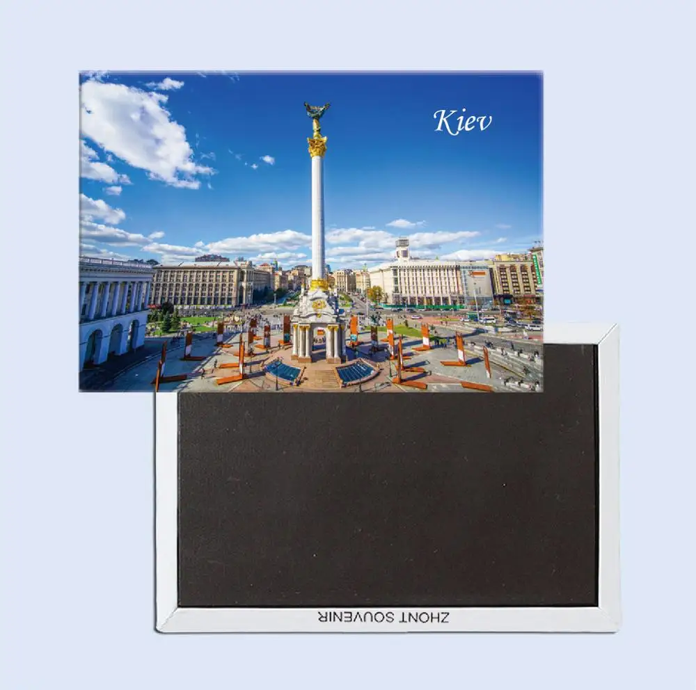 

Дорожные магниты на холодильник 78*54 мм 25278, Киев, туристическая столица Украины