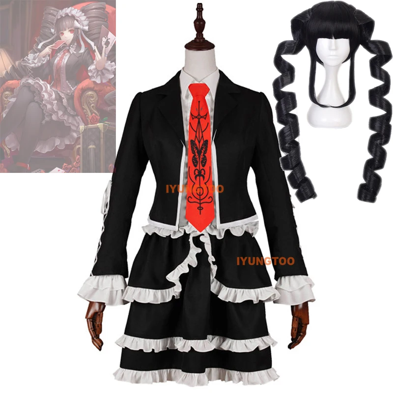 Косплей ронпа из данганронпа Ясухиро Таэко цестиа луденбейка костюм для косплея