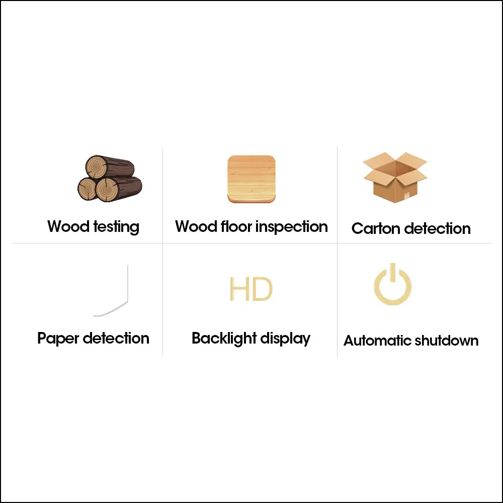 Измеритель влажности древесины RZ портативный цифровой прибор для измерения