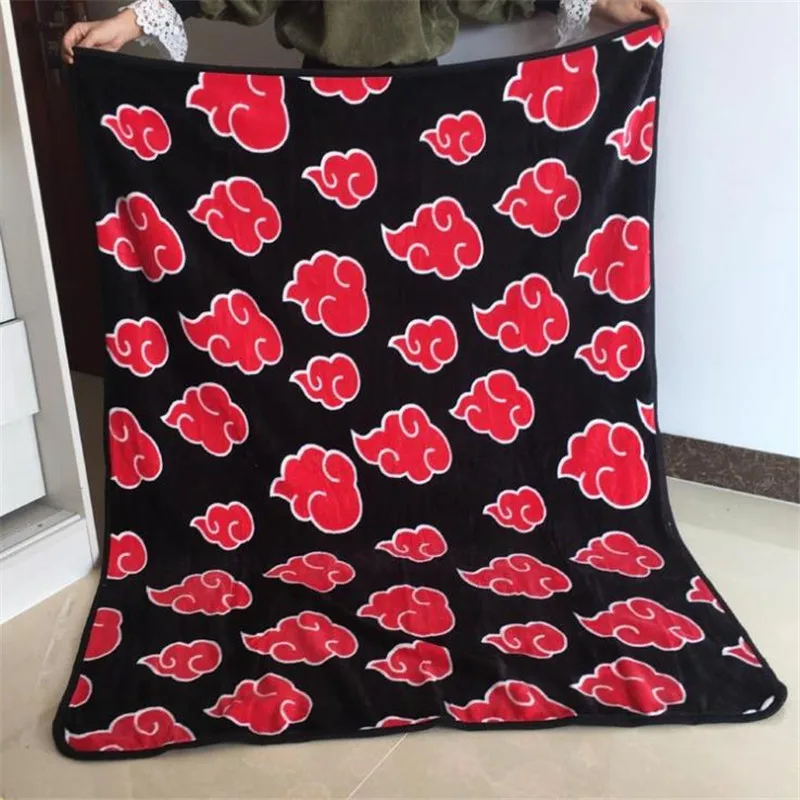 Наруто Аниме Акацуки значок Хокаге костюм для косплея красное одеяло с облаками