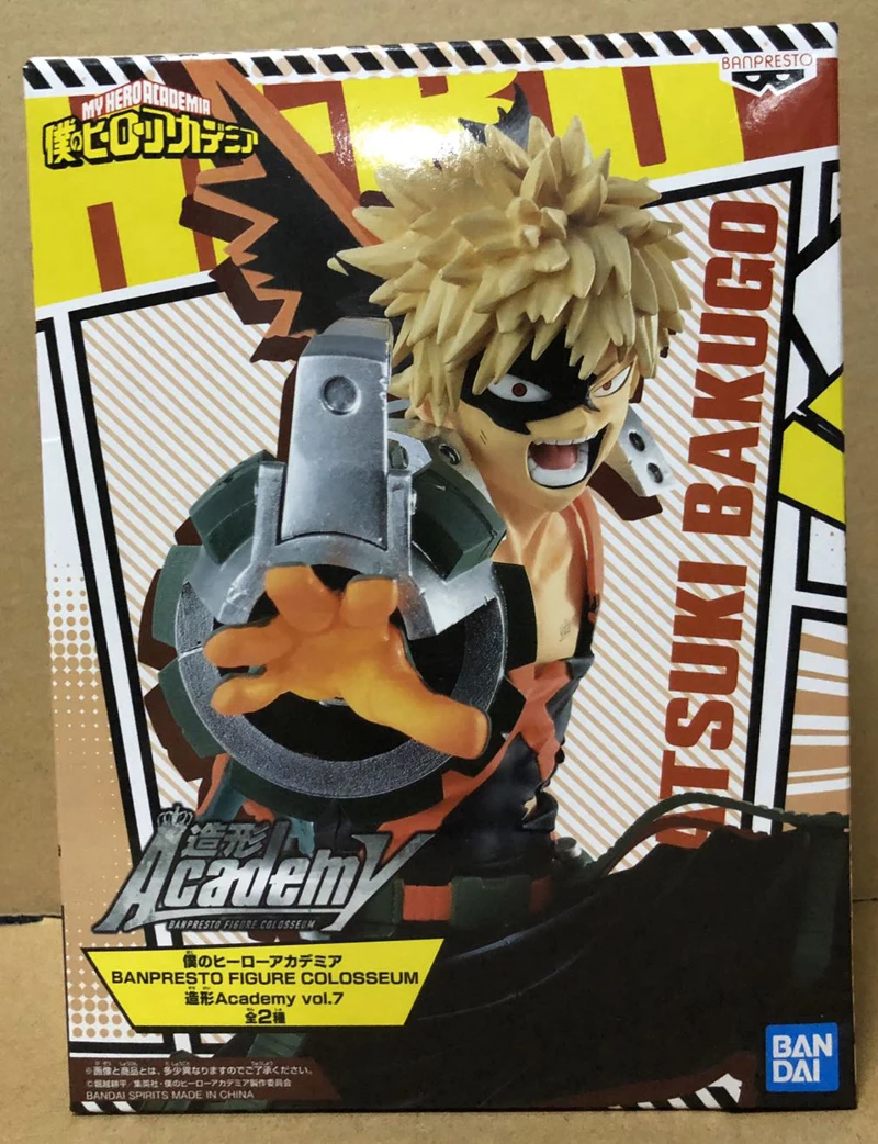

Original Banpresto FIGURE COLOSSEUM Sculpture Academy Vol.7 Collection Figure Katsuki Bakugo My Hero Academia Anime Figurals