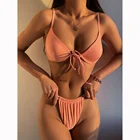 Женский купальник пуш-ап 2022, комплект микро-бикини, сексуальный женский купальник, Бразильский купальный костюм, пляжная одежда