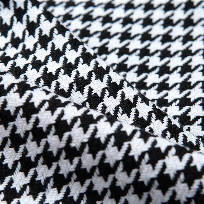 Женский пуловер с капюшоном в стиле хип-хоп длинным рукавом гусиные лапки