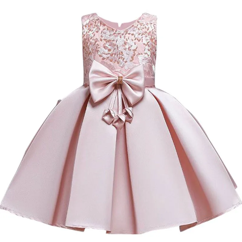 2020 платье с цветочным узором для девочек детские платья элегантное праздничное