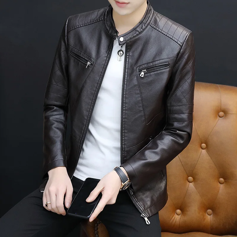 

2021 New Arrival Comfortable Good Quality Płaszcze Ze Sztucznej Skóry