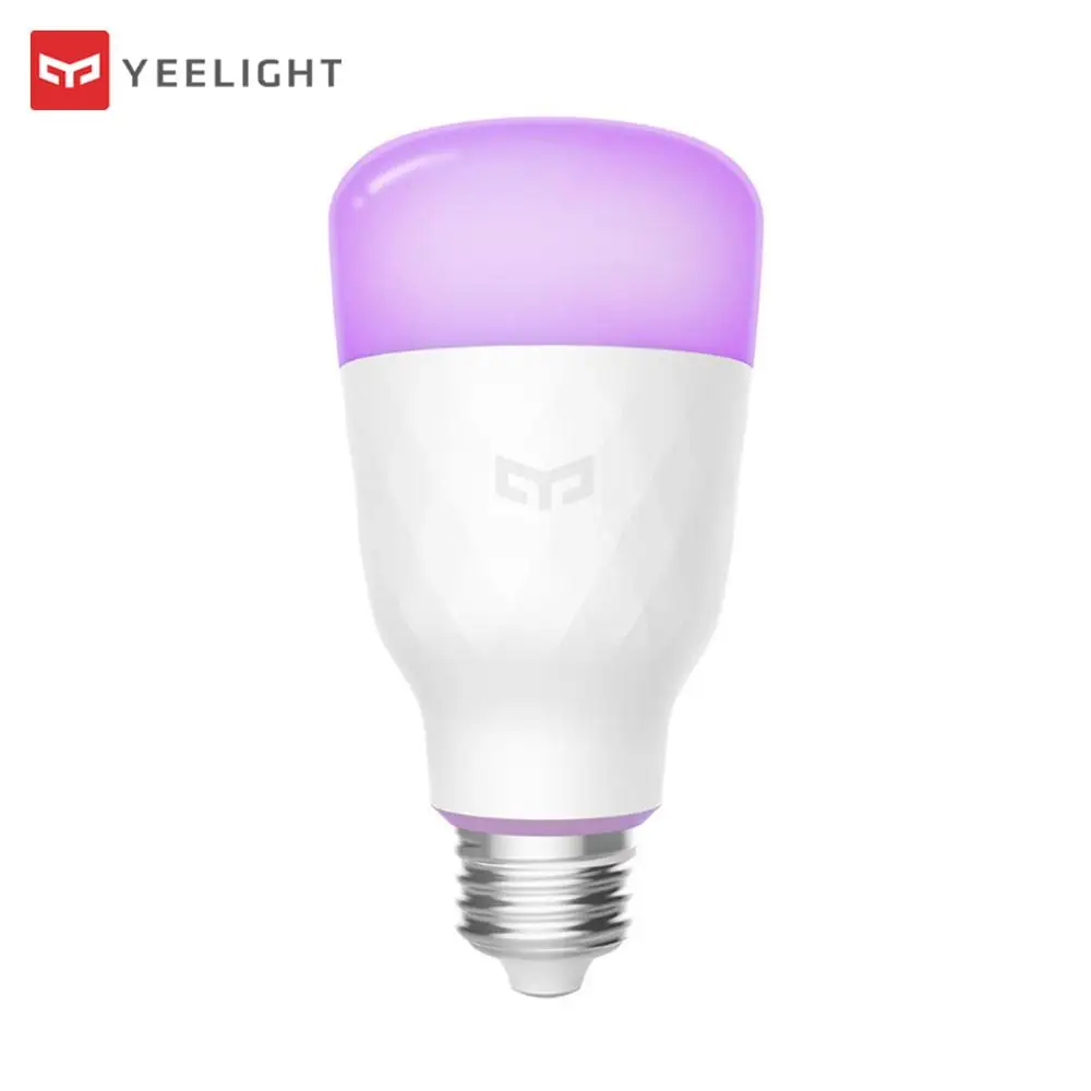 Обновленная версия Новый Умный светодиодный фонарь Xiaomi Yeelight цветной 800 люменов 10