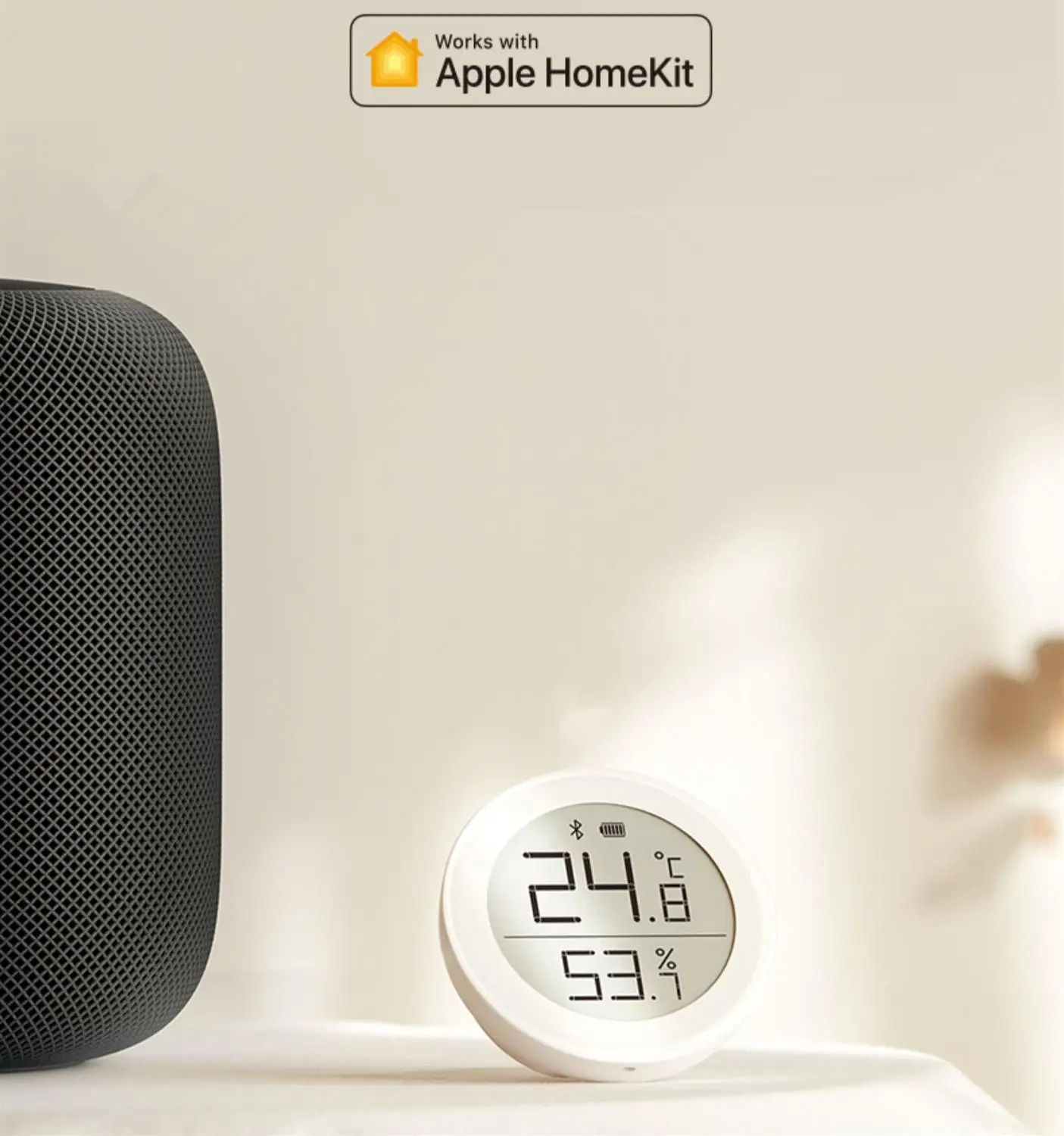 Cleargrass Qingping Bluetooth Thermometer Hygrometer Temperature Humidity Sensor for Apple Siri HomeKit/Mi Mijia App Home | Электроника